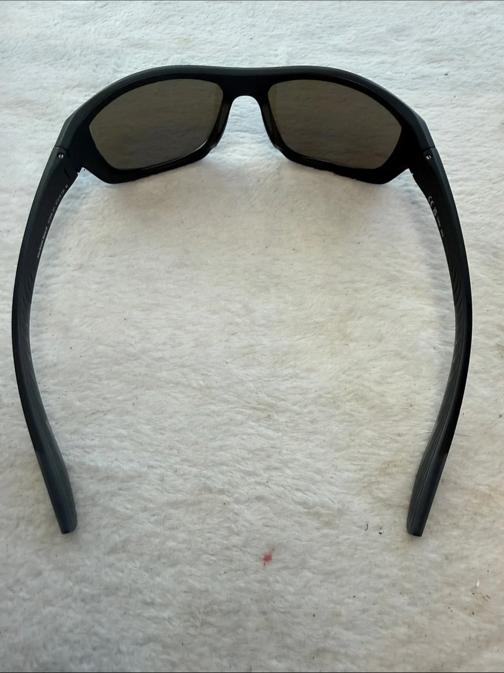 Polarized Nike Brazen Boost M Sport Sunglasses with Blue Mirrored Lenses